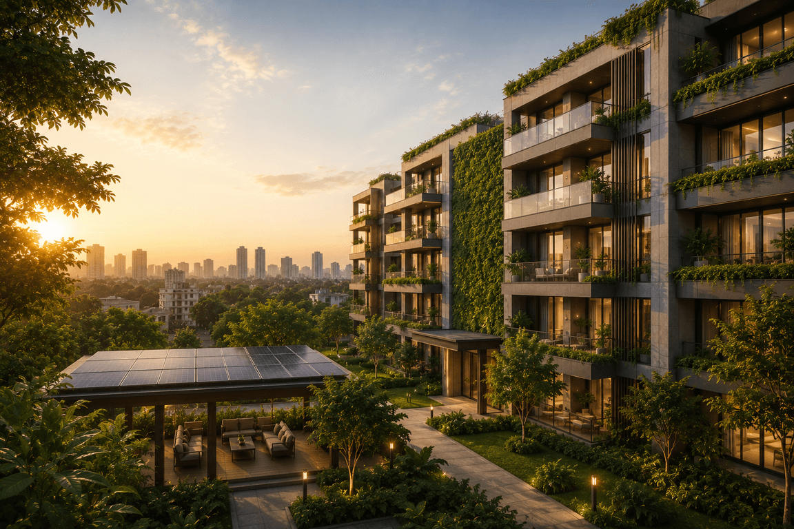 Green Buildings: Sustainable Luxury for Modern Living